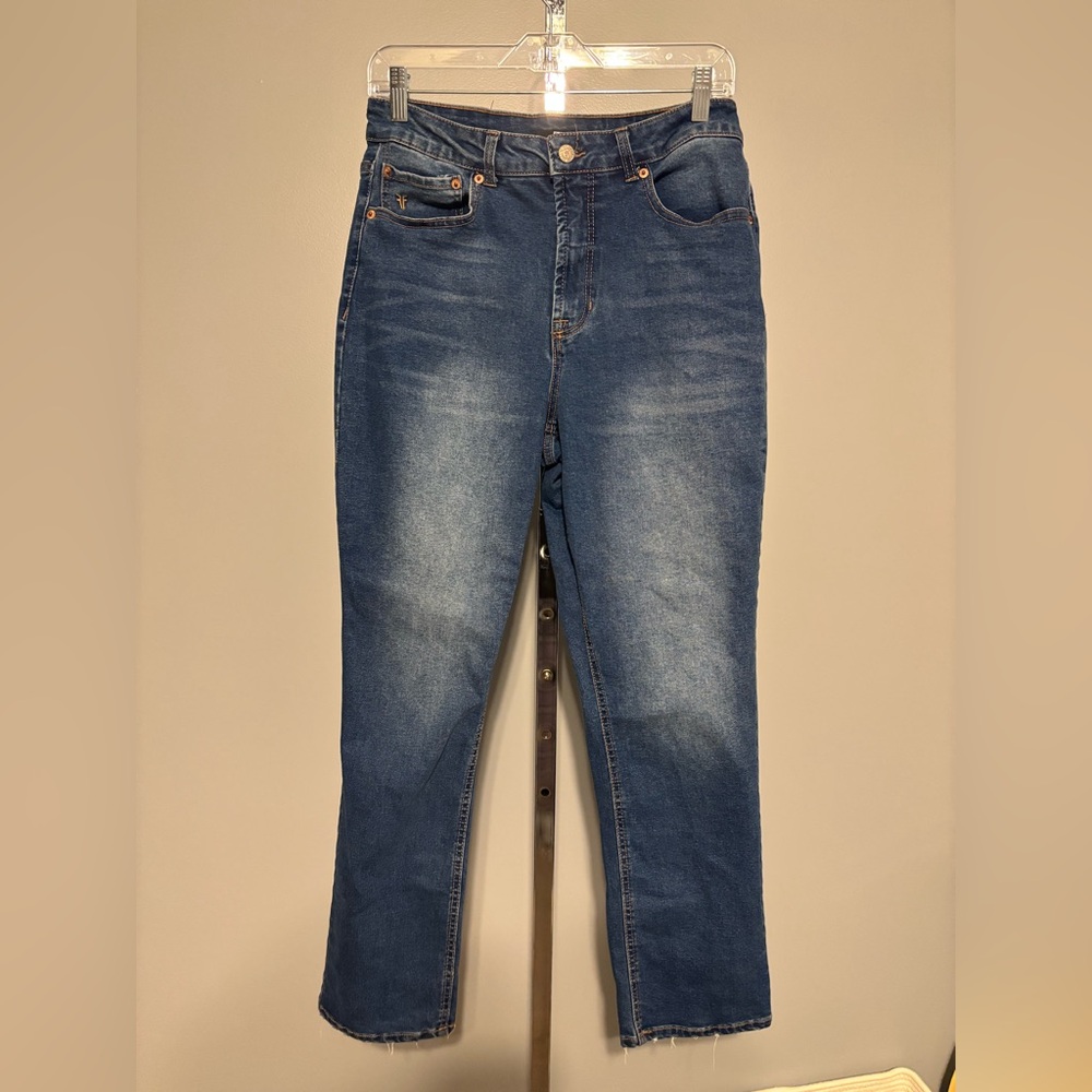 Frye women’s denim jeans straight leg spandex size 8/29